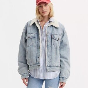 Vintage Levi’s Sherpa Denim Jacket
